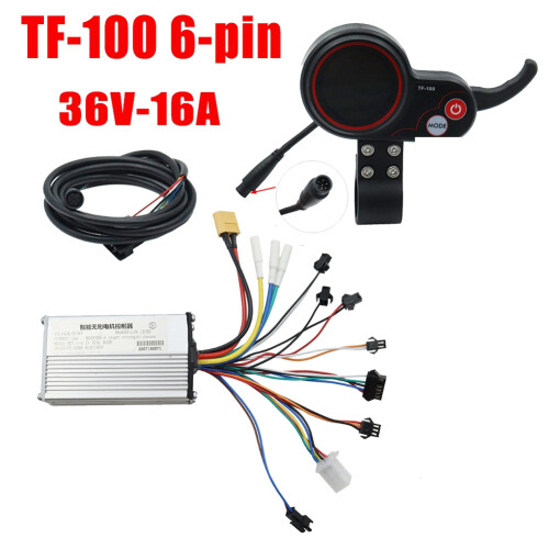 36V 16A Elektroroller-Controller-Dashboard-Kit mit TF-100-Display-Roller für  M4 Elektroroller-Teile 2