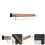 Wall Mounted Towel Rack for Bathroom - Large Solid Wood Storage Bar 6