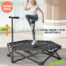 Centra 42 inch Trampoline Handrail Rebounder Folding Fitness Exercise Home Tool