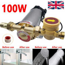 100W Water Pressure Booster Pump Shower Water heater Home Automatic Priming 220V