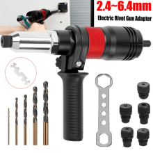 Electric Drill Rivet Nut Gun Adapter Professional Rivnut Insert Attachment Tool