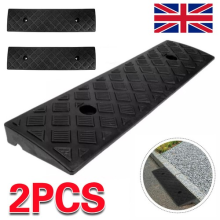2 x 50cm PE material sill ramps, for bicycle and wheelchair ramps and curbs UK
