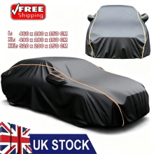 Waterproof 6 Layer Car Cover Heavy Duty Cotton Lined UV Protection L XL XXL UK