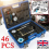 46PCS Petrol & Diesel Dual Gauge Engine Compression Leakage Test Master Kit UK 1