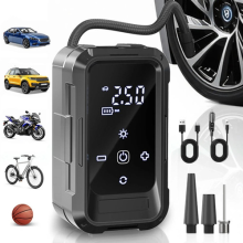 12V Cordless Electric Car Tyre Inflator Pump Portable Tire Air Compressor Pump