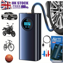Car Tyre Inflator Cordless Digital USB Rechargeable Tire Air Compressor Pump New