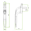 Universal Inline uPVC Window Handle Espag Upvc Key Locking Double Glazing UK 2