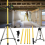 Tripod 12 Ft/3.7m Adjustable Telescoping Pole for Rotary and Line Lasers Level- 1