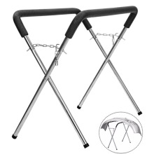 Foldaway Body Shop Trestle Table Panel Stand Adjustable Bumper Panelstand New UK