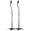 2x Universal Satellite Surround Speaker Stands Floor Standing 75-118cm Adjust 2