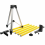 12 Ft/3.7m Adjustable Telescoping Pole Tripod for Rotary and Line Lasers Level 2