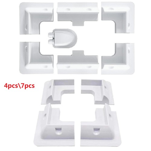 4pcs/7pcs Solar Panel Mounting Bracket Kit-Boat Caravan Camper Van RV Roof Mount 1