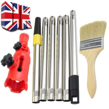 Long Handled Paint Roller Set Extendable High Reach Ceiling Paint Extension Pole