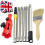 Long Handled Paint Roller Set Extendable High Reach Ceiling Paint Extension Pole 1