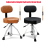 Adjustable Height Hydraulic Drum Stool Seat Saddle With Backrest for Drummers UK 1