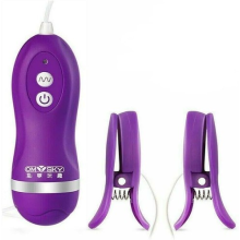 Breast Nipple Clamps Electric Vibrating Sucker Vacuum Enhancer for Women Sex Toy