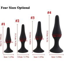 4 Silicone Beads Butt Plug Sex Toy For Women Men Adults Toys Prostate Massager