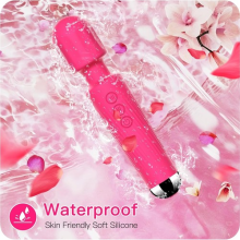 Wireless Electric Magic Wand Full Body Massager Waterproof 10 Vibration Modes UK