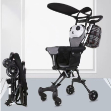Foldable Baby Stroller Sunshade Pram Pushchair Travel Buggy With Awning Folding