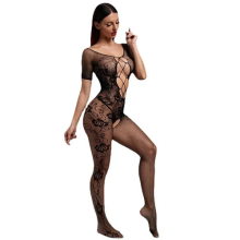 Women Lingerie Fishnet Crotchless Body Stocking Bodysuit Sexy Babydoll Underwear