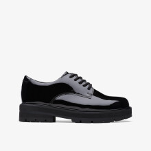 Prague Lace O. Black Pat