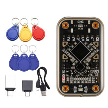 Chameleon Ultra Contactless Card Emulator RFID Chip Reader+3xCUID/UID Keychain Compliant to NFC Read Writer