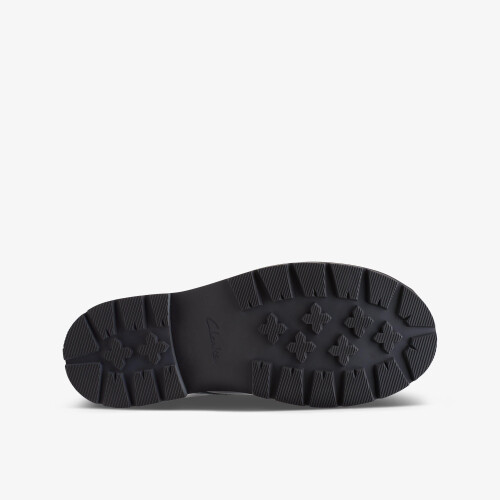 Clarks Prague Lace O. Black Pat 2