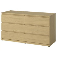 IKEA STORKLINTA 6 Drawer Chest 140x50x75 cm