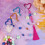 Framendino, 12 Pack Heart Shaped Beadable Keychain with Snap Hook for DIY 2