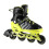 Patins de gelo e inline 4 em 1, preto e verde, tamanho P (29-33) 2