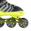 Patins de gelo e inline 4 em 1, preto e verde, tamanho P (29-33) 8