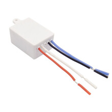Controlador de Luz LED Sem Fio de 433 MHz AC90-250 V + 4 Teclas, Controle Remoto de 433 MHz para Portas Elétricas
