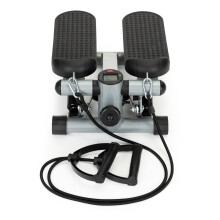 Paso a paso con contador con enlaces para ejercicios de fitness.