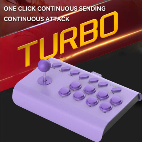 Y02 Wireless Arcade Games Control Rocker Joystick Gamepad for PS4  Console Controller PC TV Android IOS Phones 1