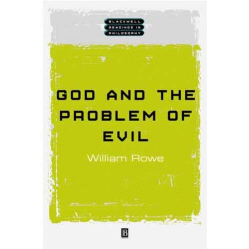 God and the Problem of Evil by Rowe Hardcover Book