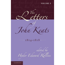 The Letters of John Keats Volume 1 1814 1818 1814 1821 Paperback Book