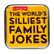 (Worlds Silliest Family Jokes) Pocket / Travel / Party Card and Trivia Games & Puzzles - 8 Games