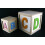 Set of 2 Pine ABCD Childs Square Boxes 6
