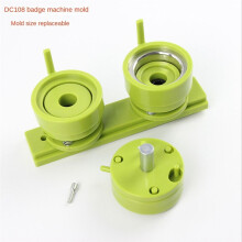 DIY Home Badge Making Mould Pin Button Maker Die Mould Badge Maker Supplies Badge Pins Mould, 37Mm Mold
