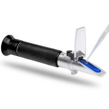 Handheld Refractometer Sugar Concentration Meter Densimeter 0-32% Brix Saccharimeter Sugar Tester Fruits Grapes