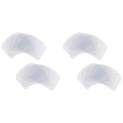 26PCS Transparent Cake Cream Scraper Flexible Plastic Icing Spatula Buttercream Smoother Cake Decorating Tools Baking