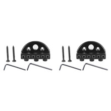2X 6-String Guitar Strings Lock Nut Set Headless Electric Guitar String Locking Nut Set Guitar Bridge Accessories