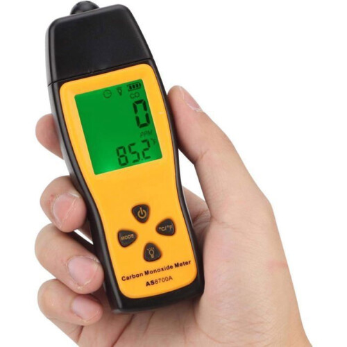 Carbon Monoxide Meter / CO Gas Detector – LCD Display, Audible and Visual Alarm, 0–1000 ppm 2