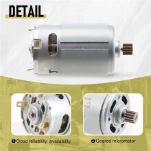 RS550 Motor 8.2mm 14 Teeth Gear Motor 21V 29800RPM Electric Saw Motor for Reciprocating Rechargeable Hand Saw