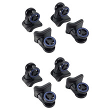 8Pcs Luggage Wheels Suitcase Double Row Roller Hardware Repairing Kit Heavy Duty Wheels 360 Spinner Casters