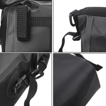 Bolsa Impermeable de PVC para Manillar de Bicicleta, Bolsa Enrollable para Manillar de Ciclismo, Alforja para Bicicletas de MontañA, Bolsa EléCtrica