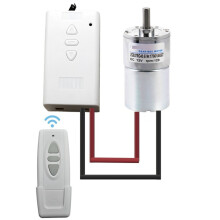 Controlador de Interruptor Remoto de Motor AC 12V 24V 36V Motor Adelante AtráS Arriba Abajo Transmisor Interruptor de LíMite de BotóN Manual