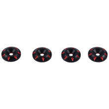 4Pcs Metal Tail Wing M3 Countersunk Screws Washers for 1/8 1/10 Scale Off Road Buggy  Truck RC Dift Cars,1