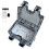 IP66 Waterproof Outdoor Wall Power Socket Box Double Switched with Protective Cover US Plug 1