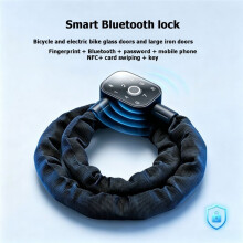 Intelligent Fingerprint and Password Lock for Electric Bicycles and Scooters-Theft-Proof Graffiti-Resistant